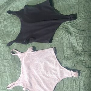 Set of 2 H&M bodysuits size medium